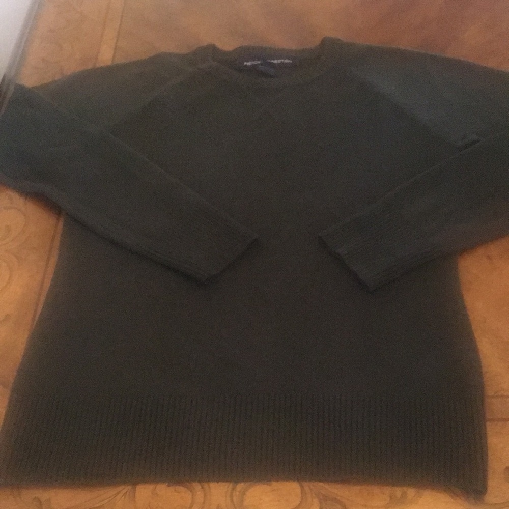French connection hunter green sweater